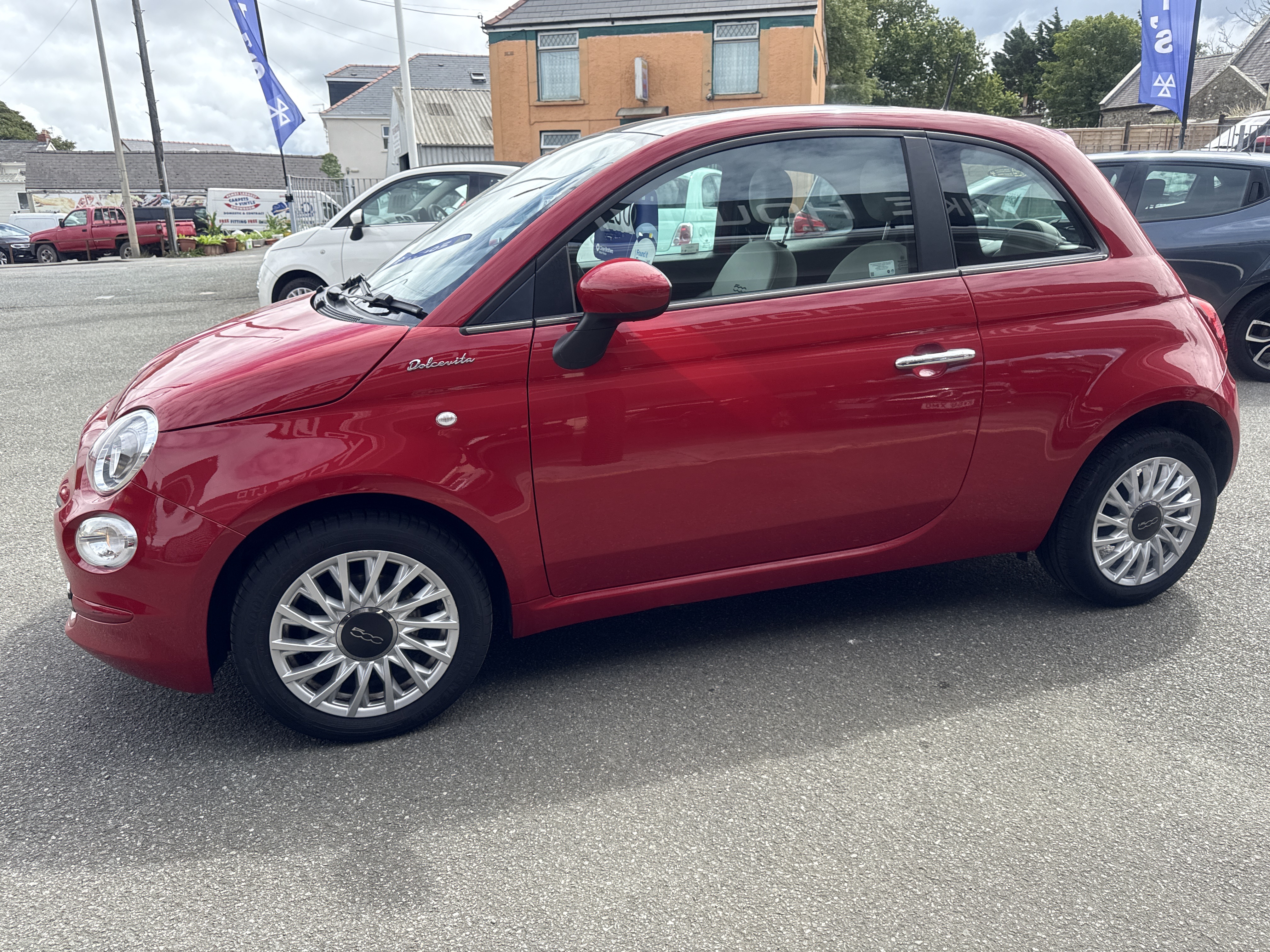 Fiat 500 DOLCEVITA MHEV for sale at Mike Howlin Motor Sales Pembrokeshire