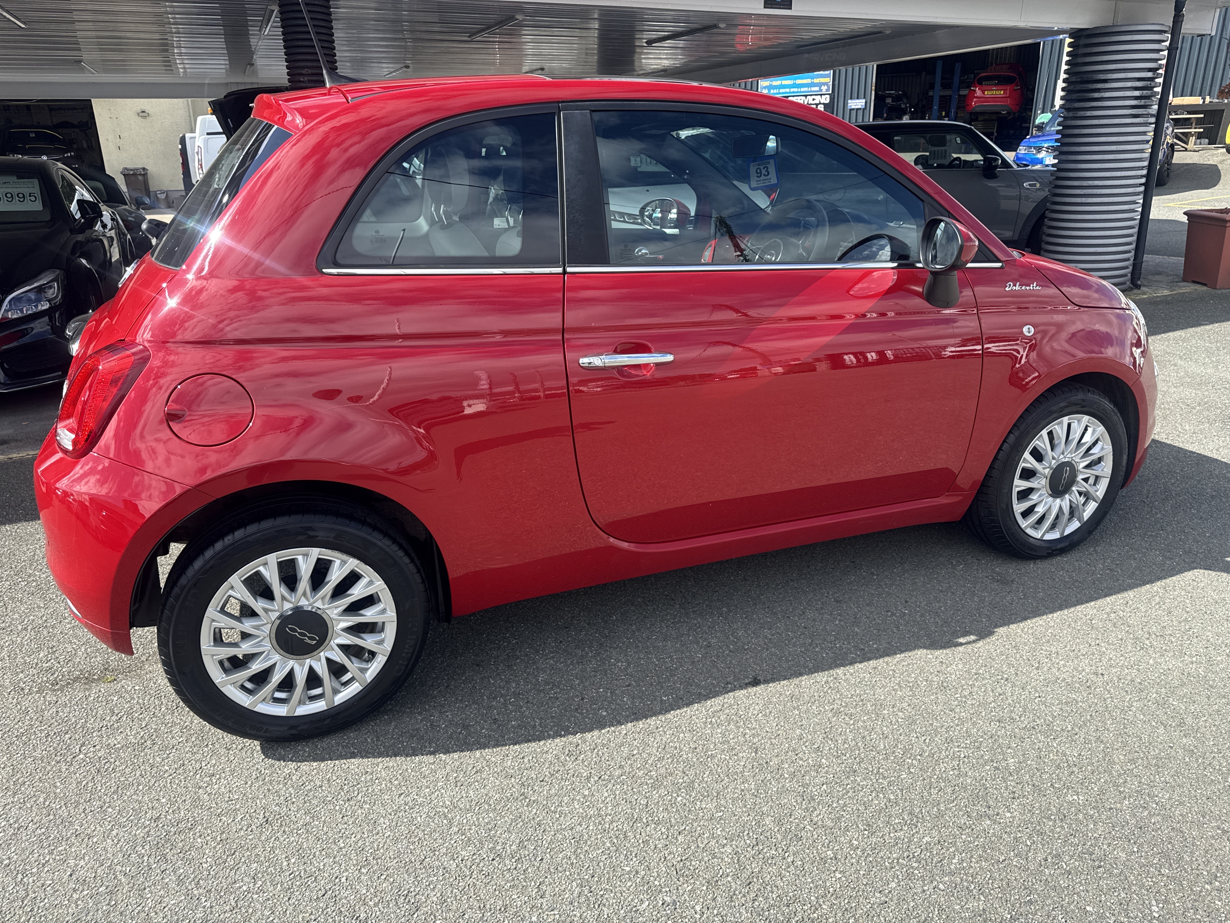 Fiat 500 DOLCEVITA HYBRID for sale at Mike Howlin Motor Sales Pembrokeshire