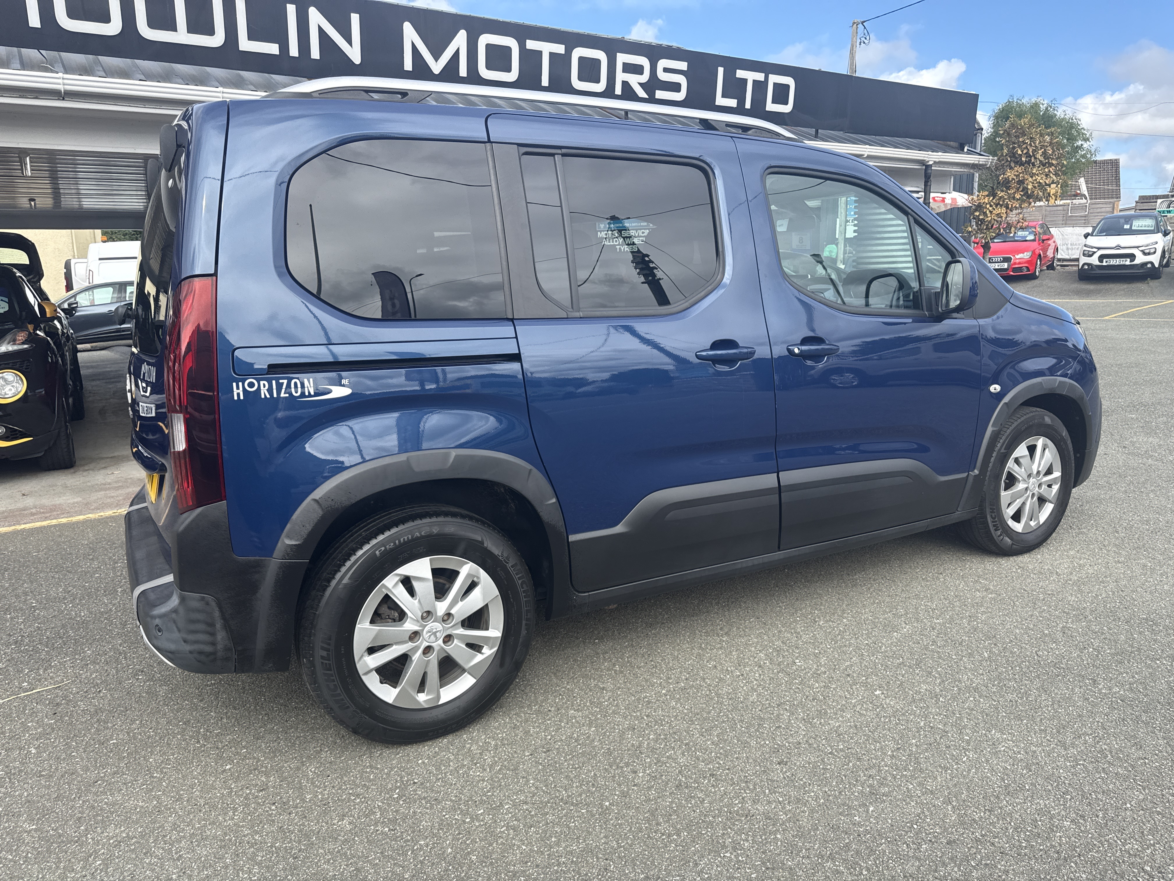 Peugeot RIFTER ALLURE 100 BLUE HDI for sale at Mike Howlin Motor Sales Pembrokeshire