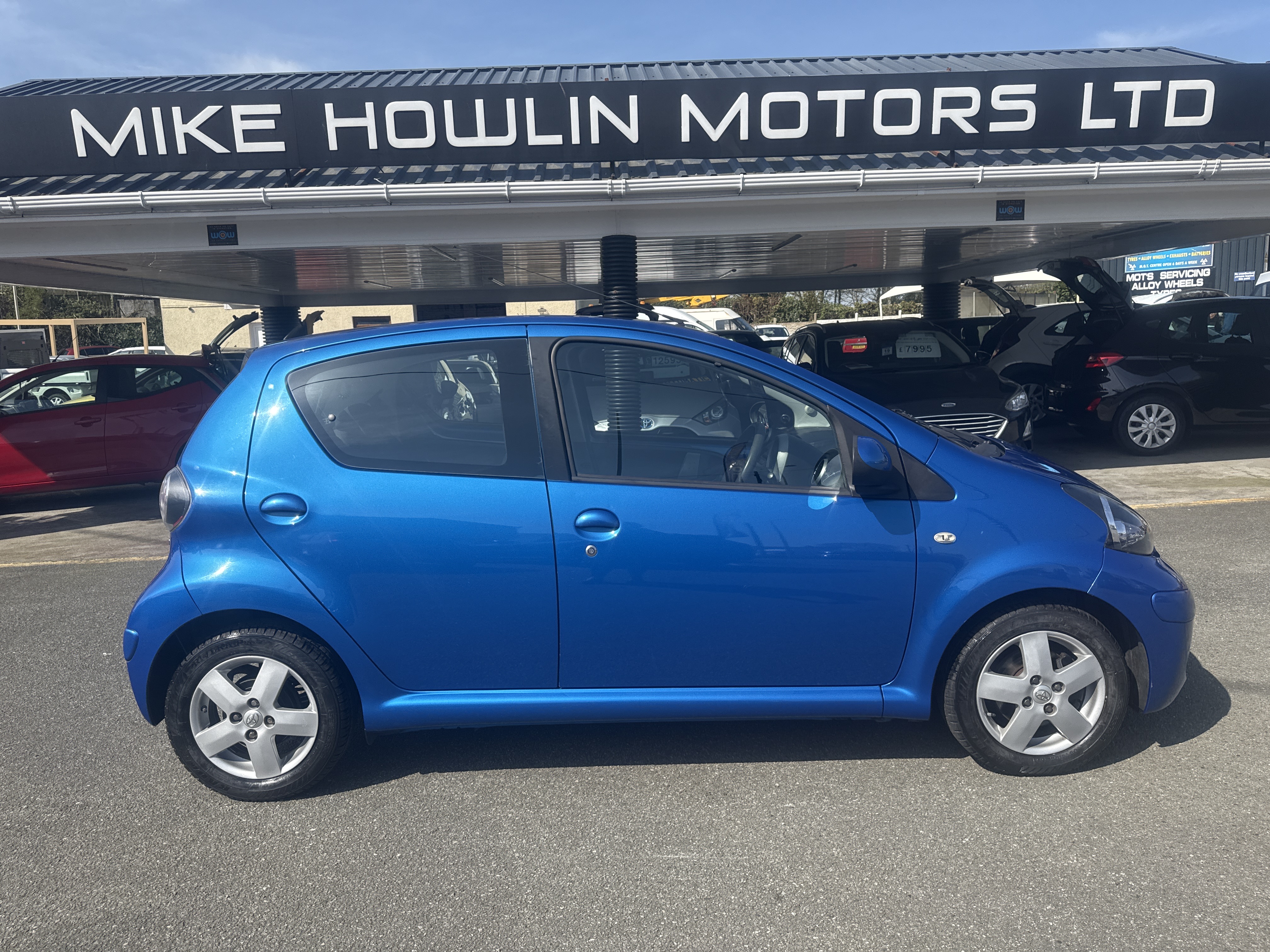 Toyota AYGO VVT-I MMT AUTOMATIC  for sale at Mike Howlin Motor Sales Pembrokeshire