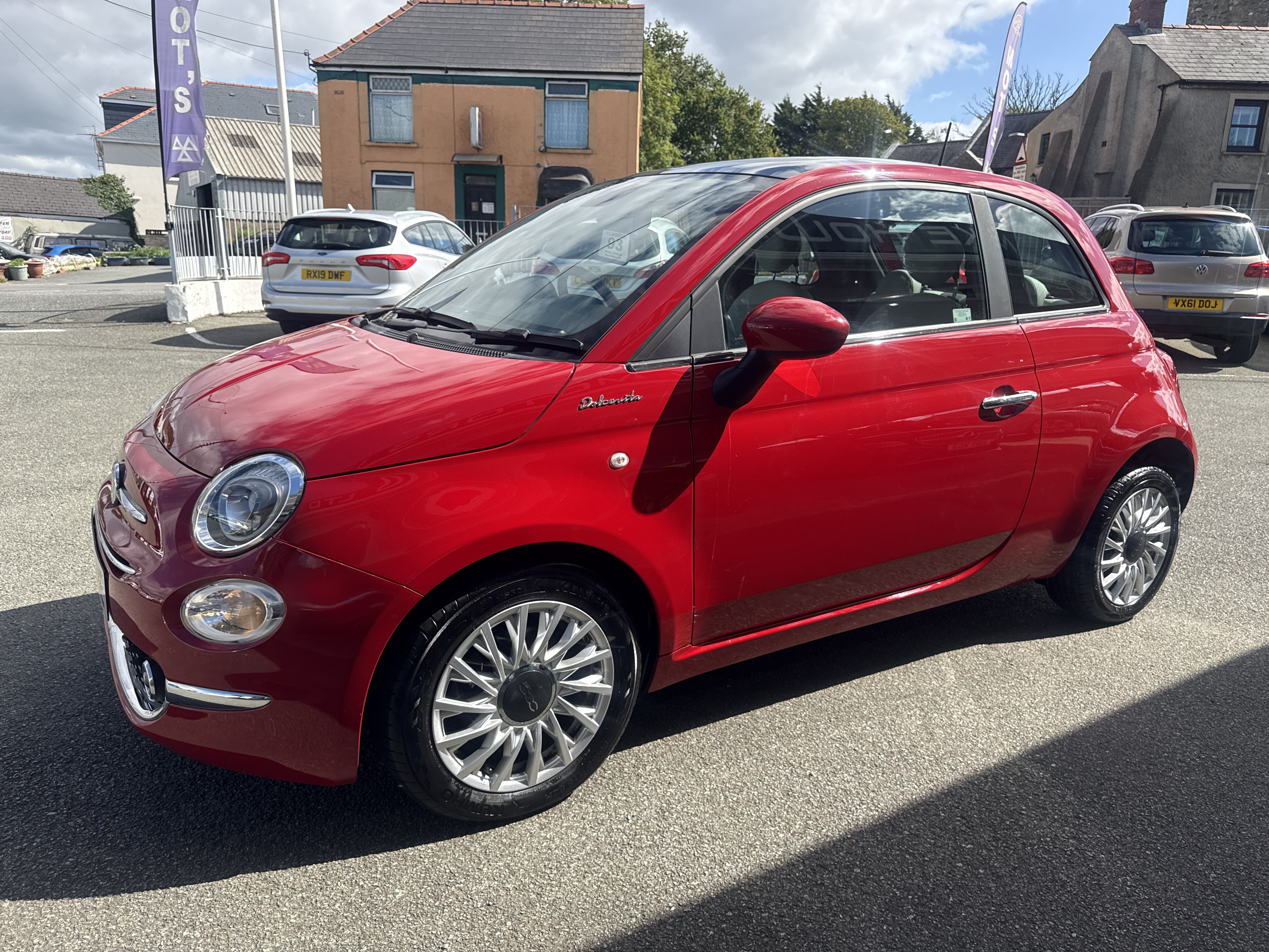 Fiat 500 DOLCEVITA HYBRID for sale at Mike Howlin Motor Sales Pembrokeshire