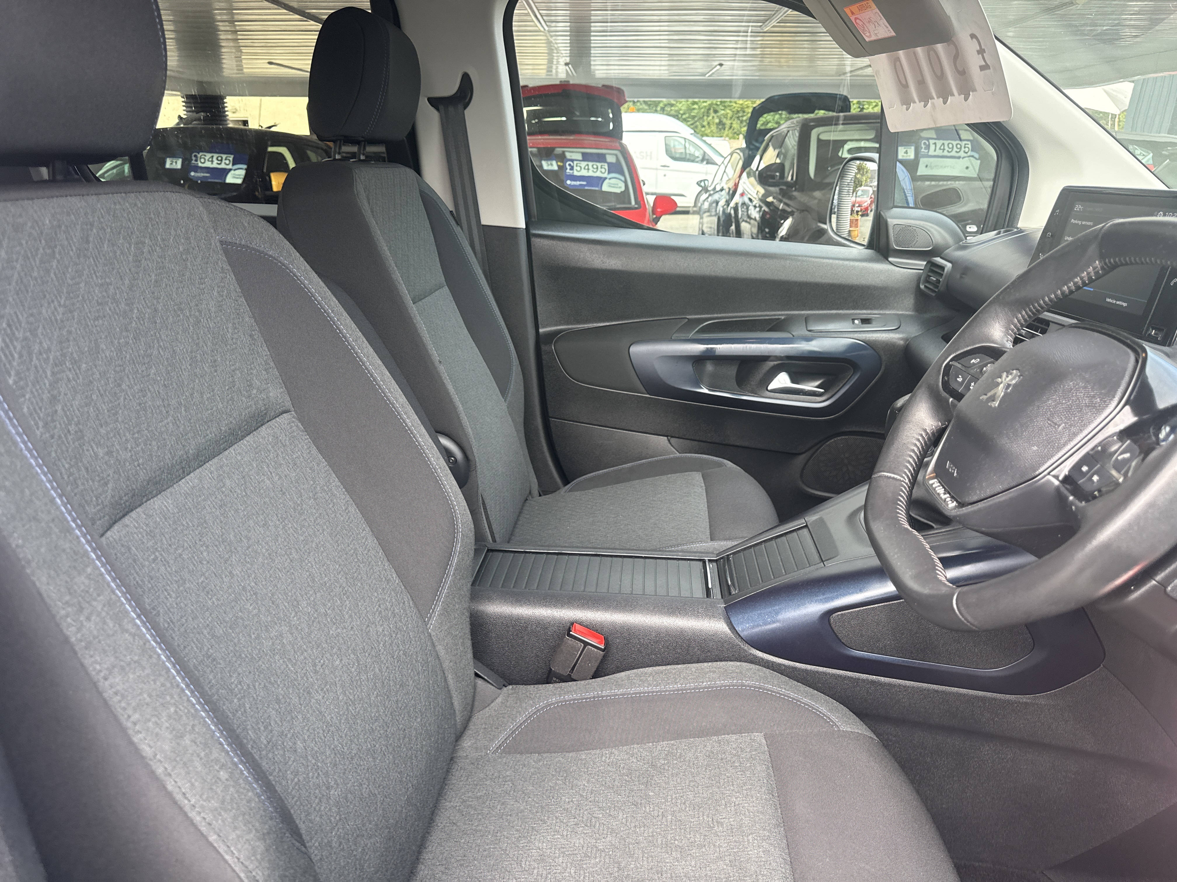 Peugeot RIFTER ALLURE 100 BLUE HDI for sale at Mike Howlin Motor Sales Pembrokeshire