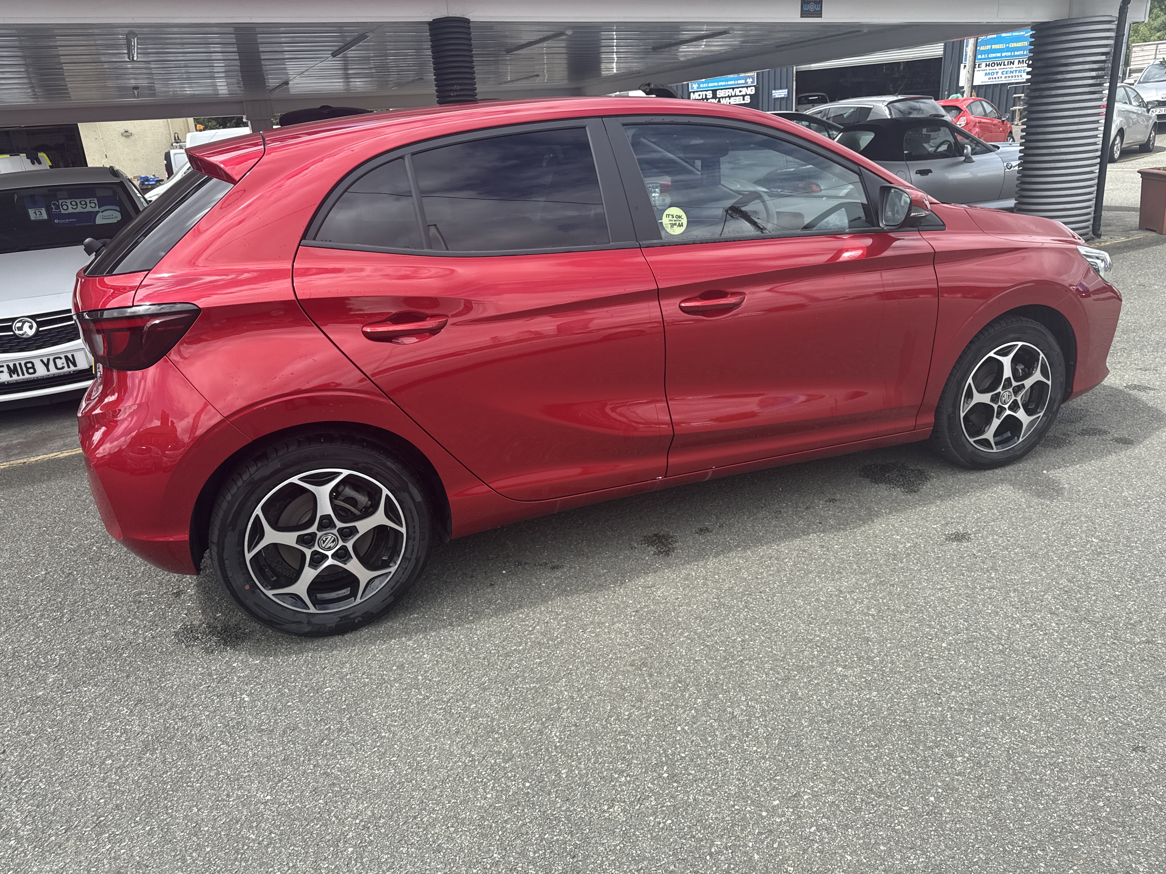 MG 3 TROPHY HEV AUTOMATIC for sale at Mike Howlin Motor Sales Pembrokeshire