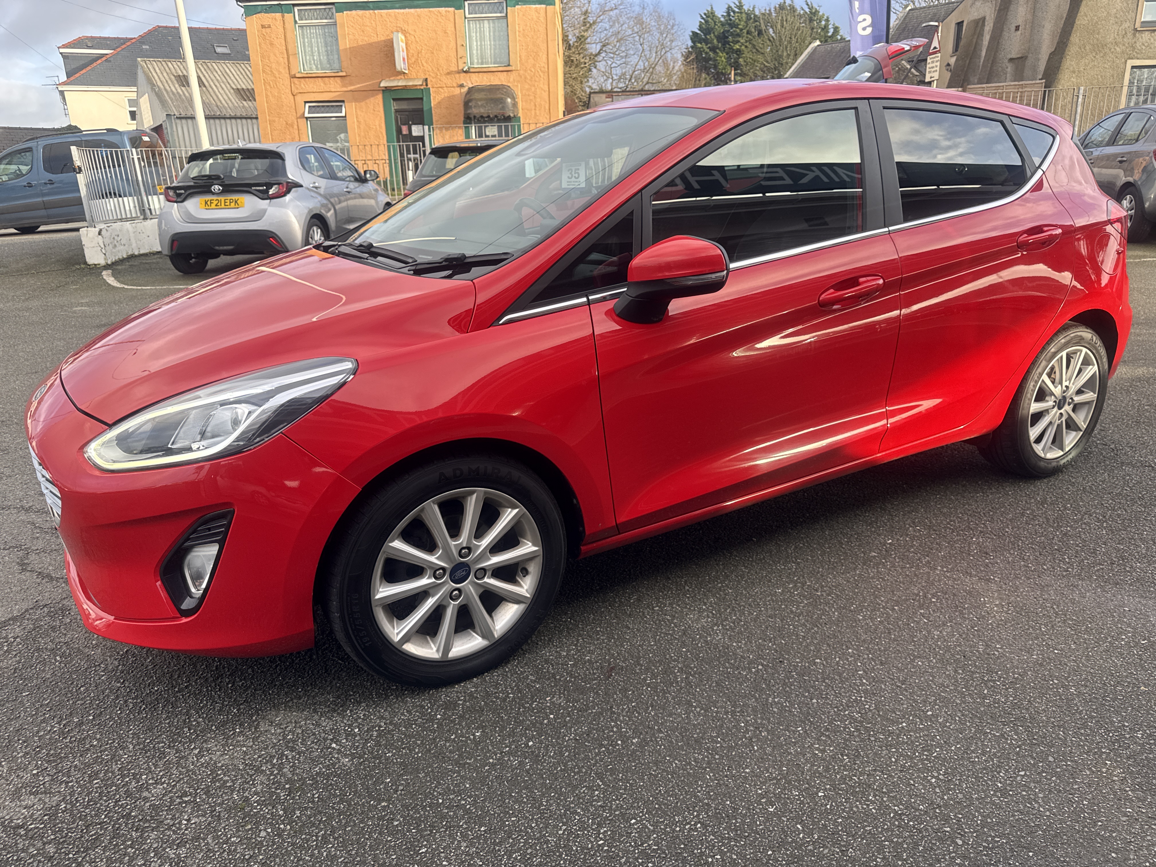 Ford FIESTA TITANIUM 120 TDCI for sale at Mike Howlin Motor Sales Pembrokeshire