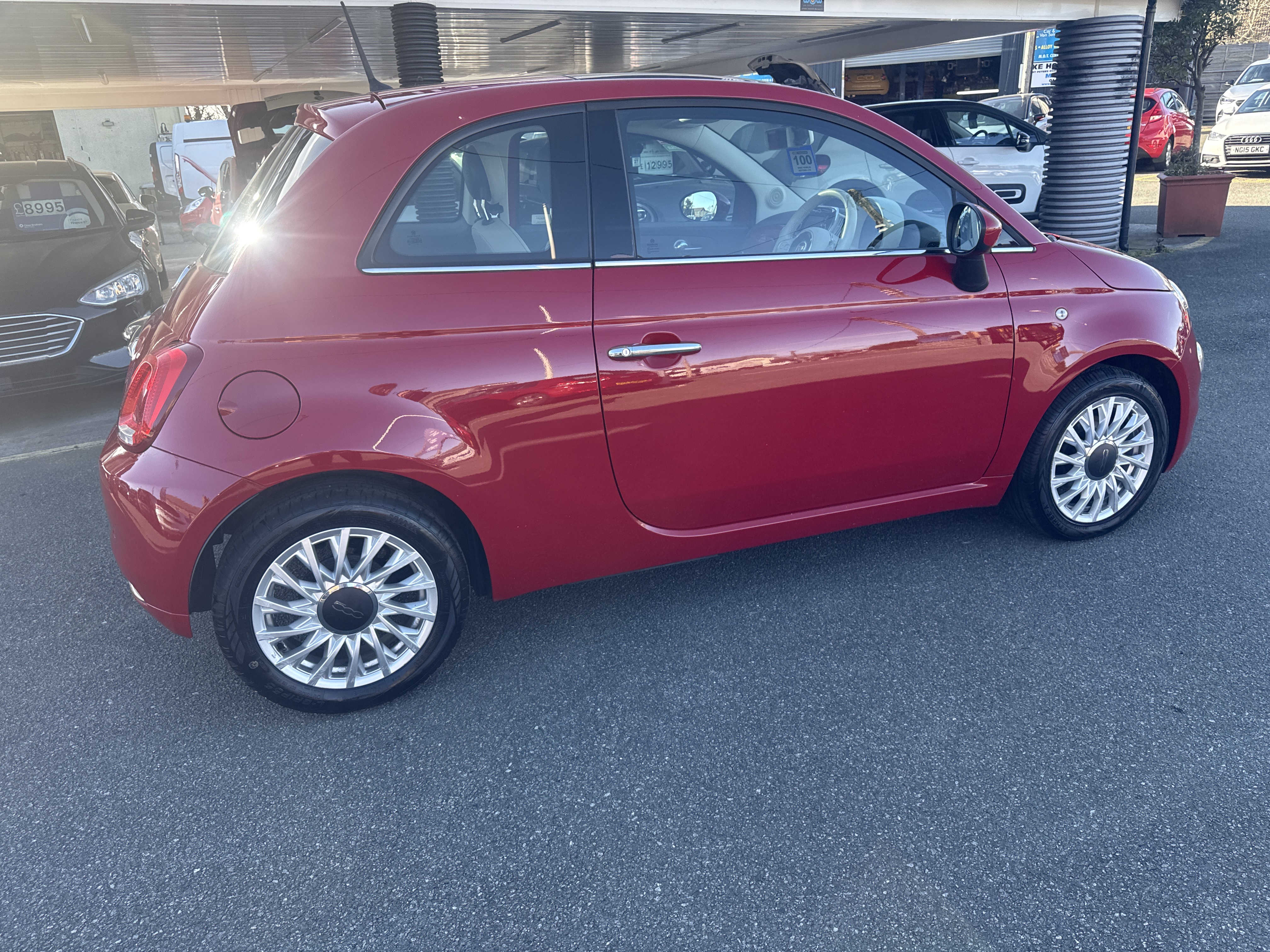 Fiat 500 LOUNGE for sale at Mike Howlin Motor Sales Pembrokeshire