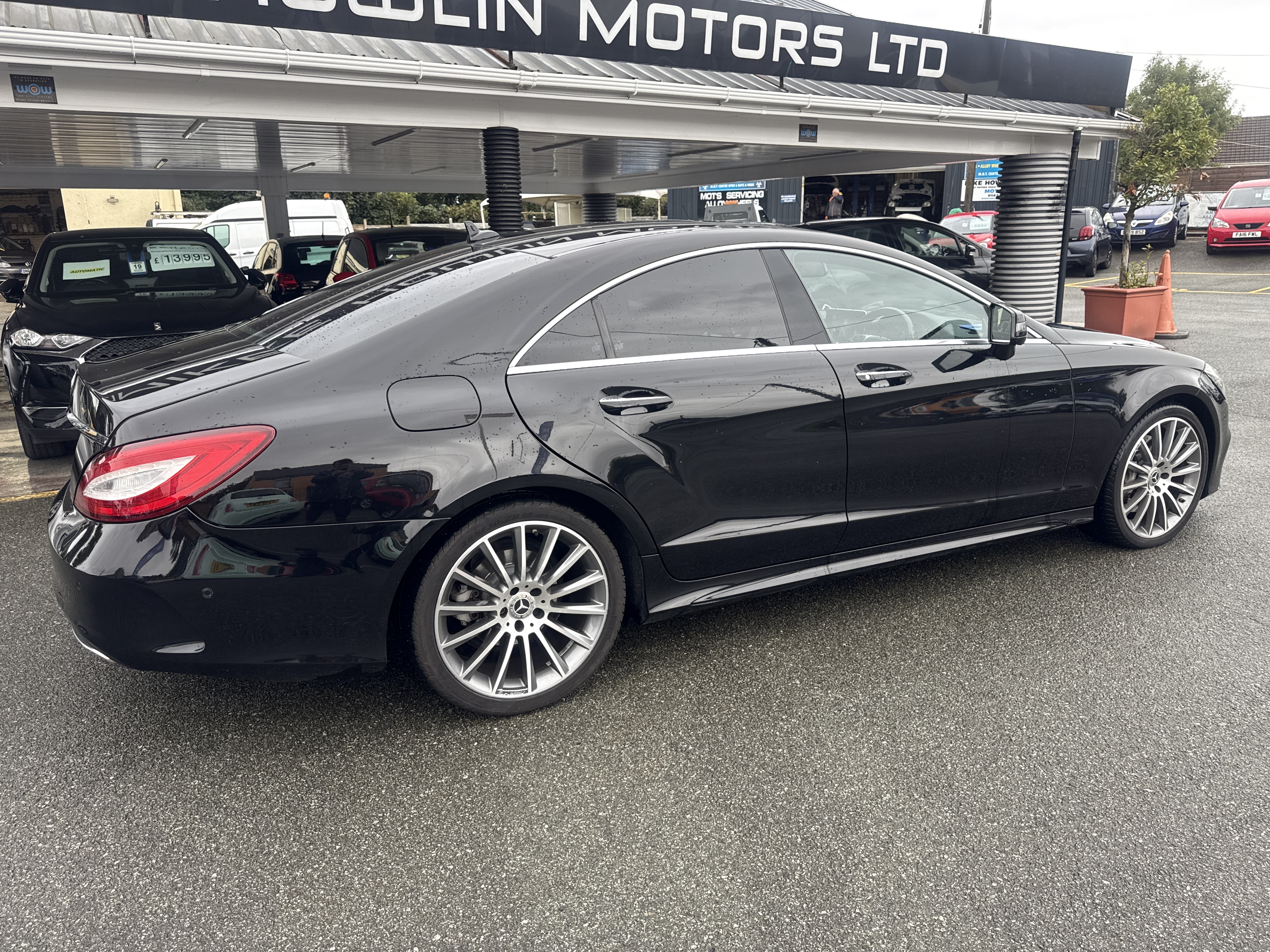 Mercedes Benz CLS 350 D AMG LINE PREMIUM PLUS  for sale at Mike Howlin Motor Sales Pembrokeshire