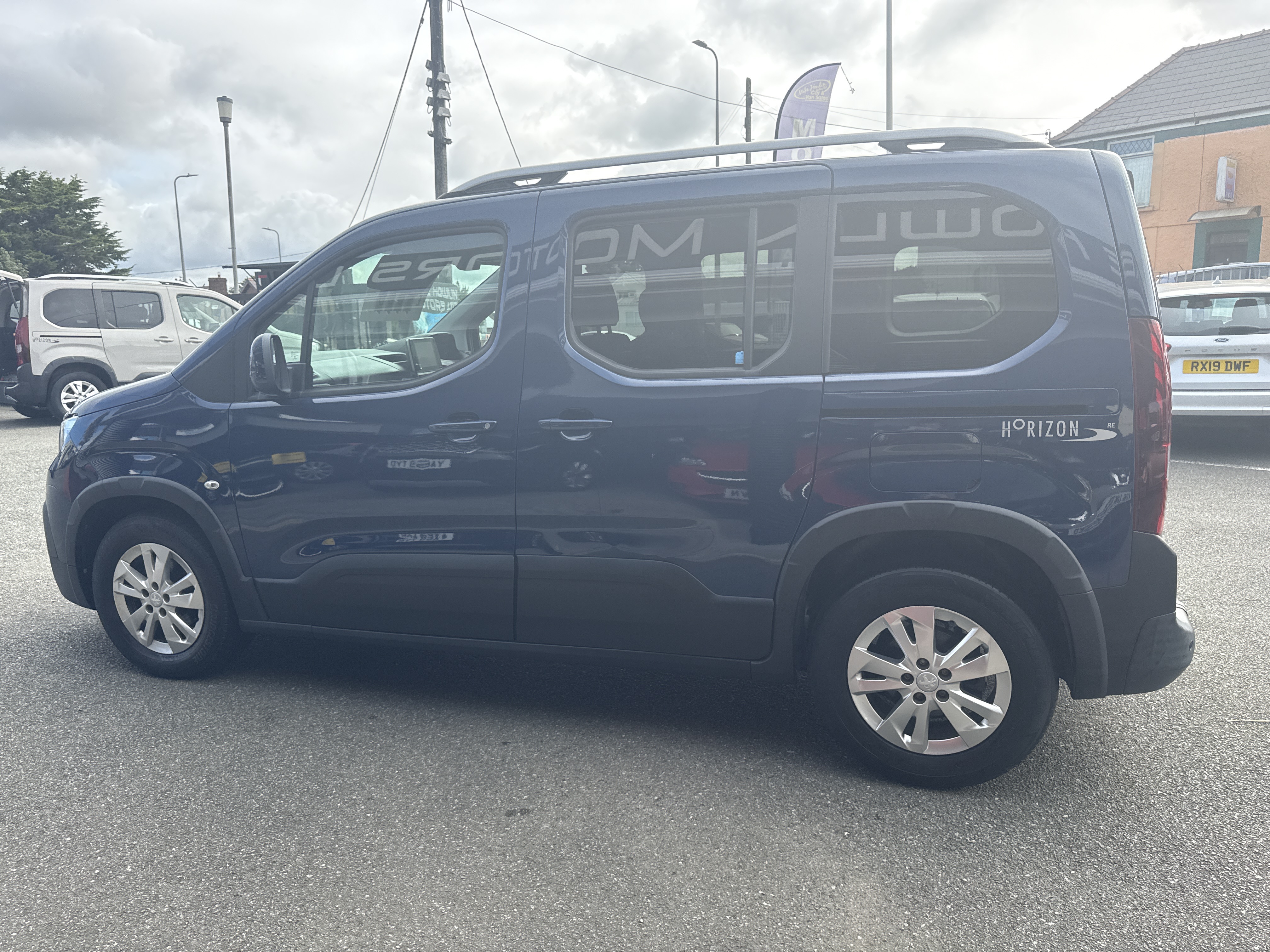 Peugeot RIFTER ALLURE 100 BLUE HDI for sale at Mike Howlin Motor Sales Pembrokeshire