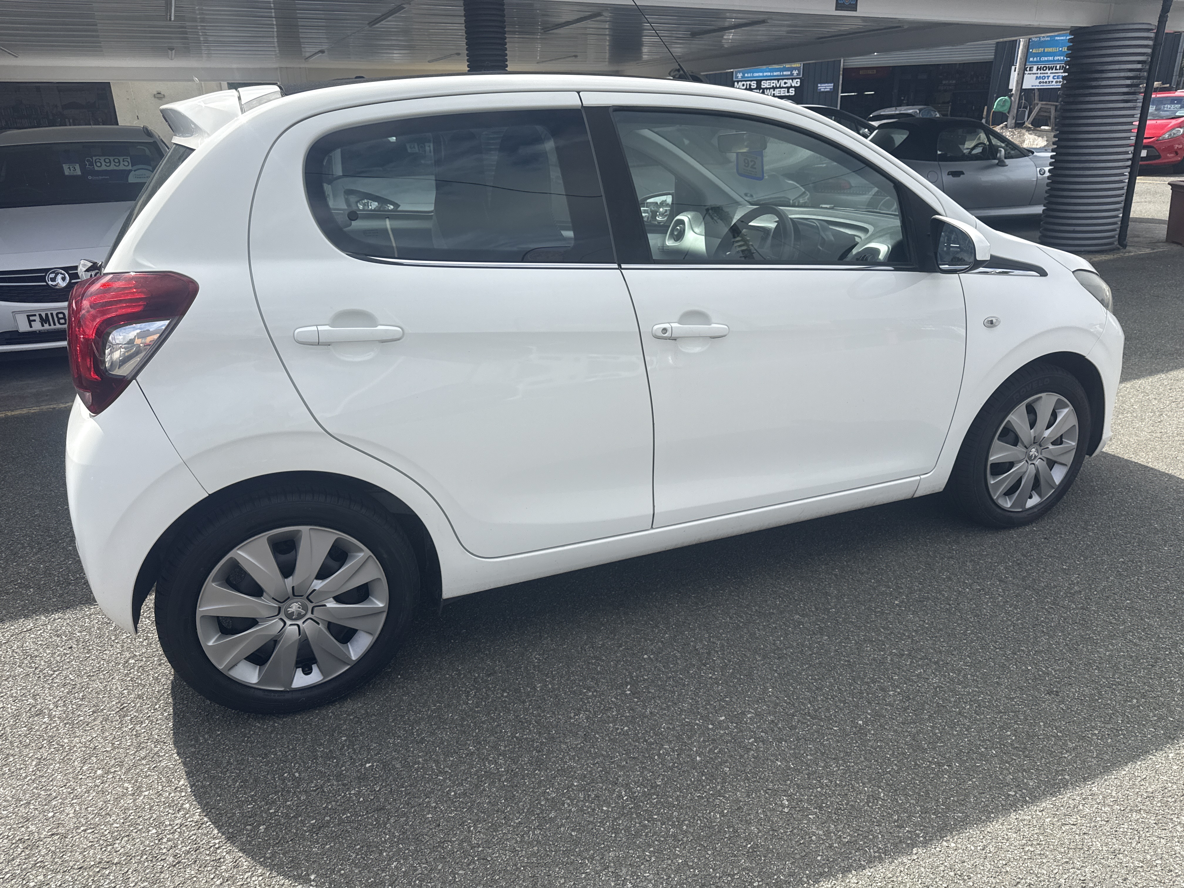 Peugeot 108 ACTIVE SOFT TOP for sale at Mike Howlin Motor Sales Pembrokeshire