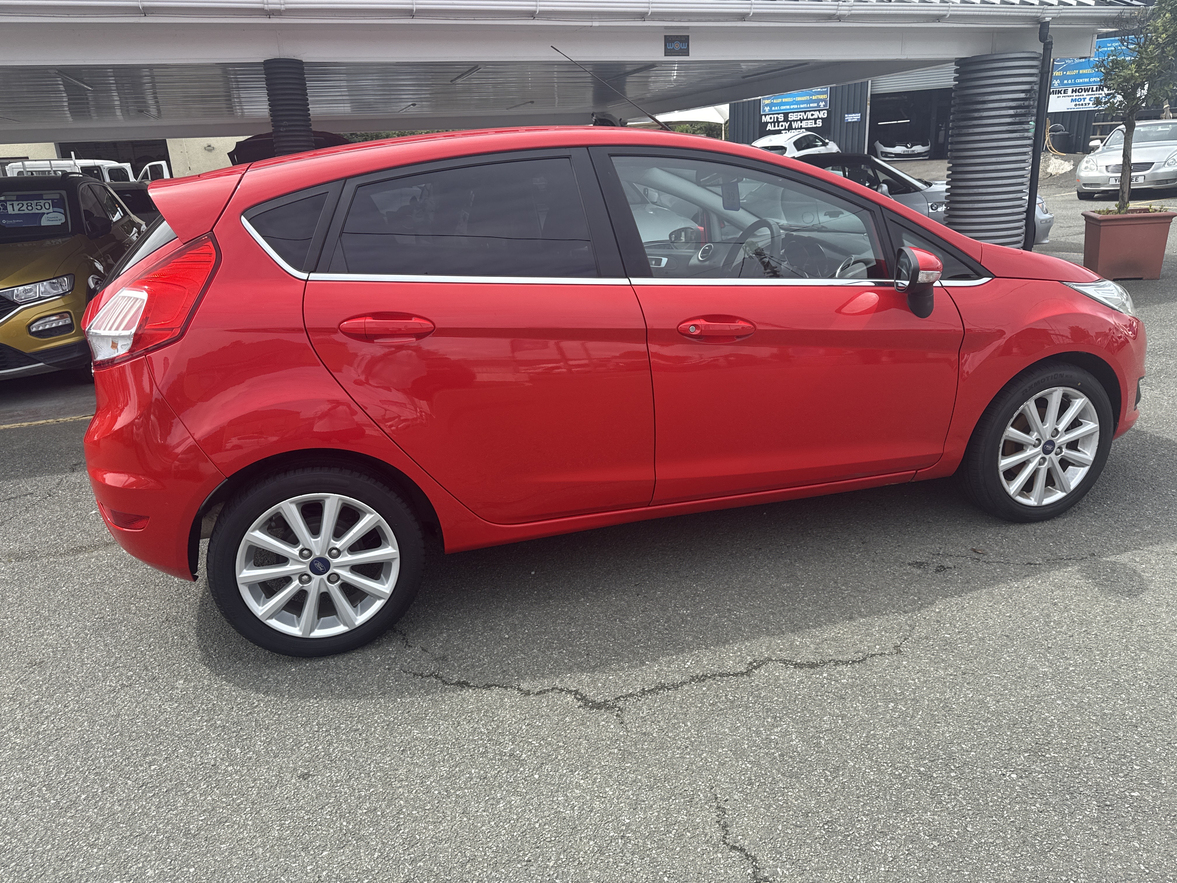 Ford FIESTA TITANIUM TURBO for sale at Mike Howlin Motor Sales Pembrokeshire