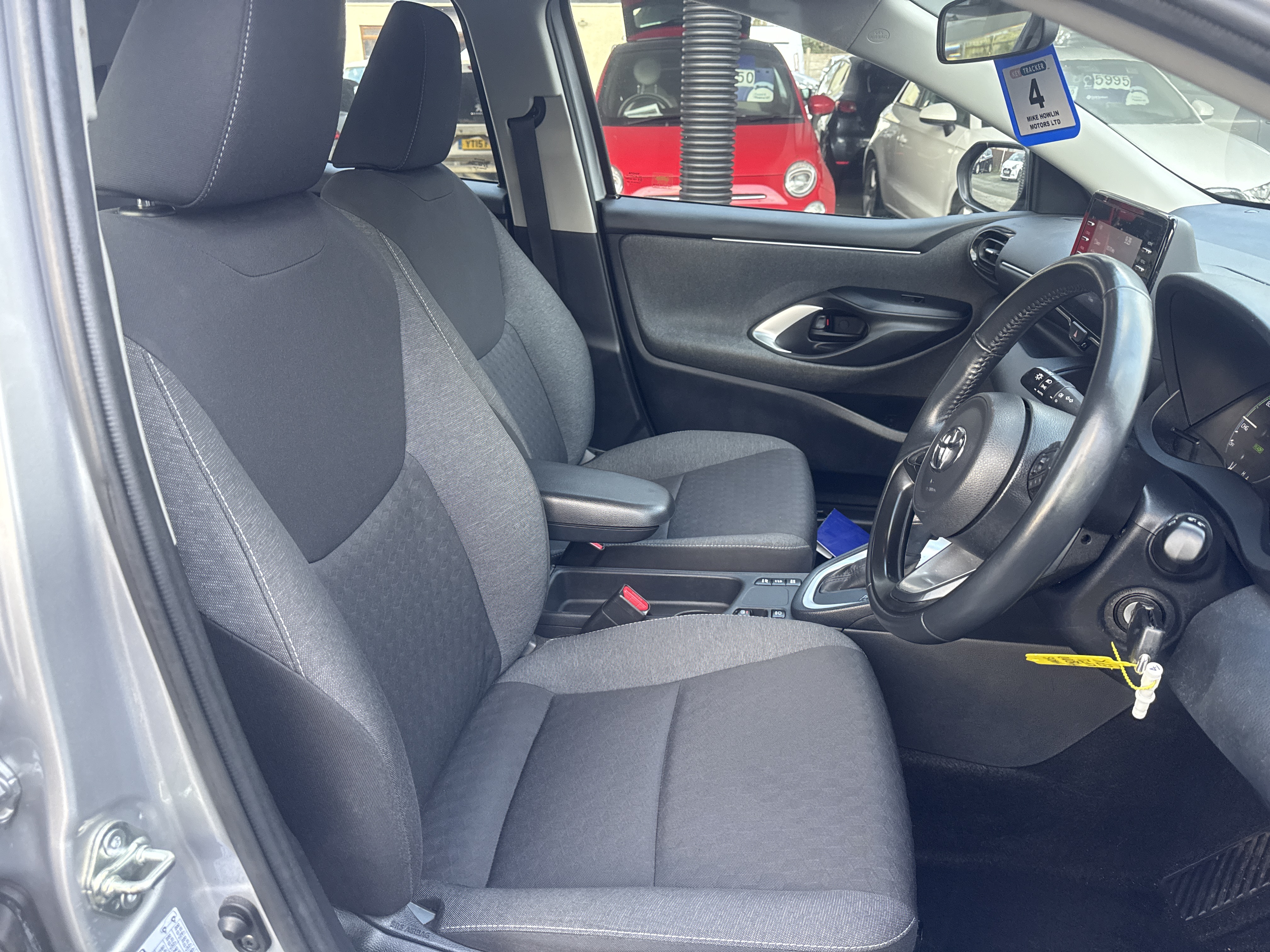 Toyota YARIS ICON CVT HYBRID AUTOMATIC  for sale at Mike Howlin Motor Sales Pembrokeshire