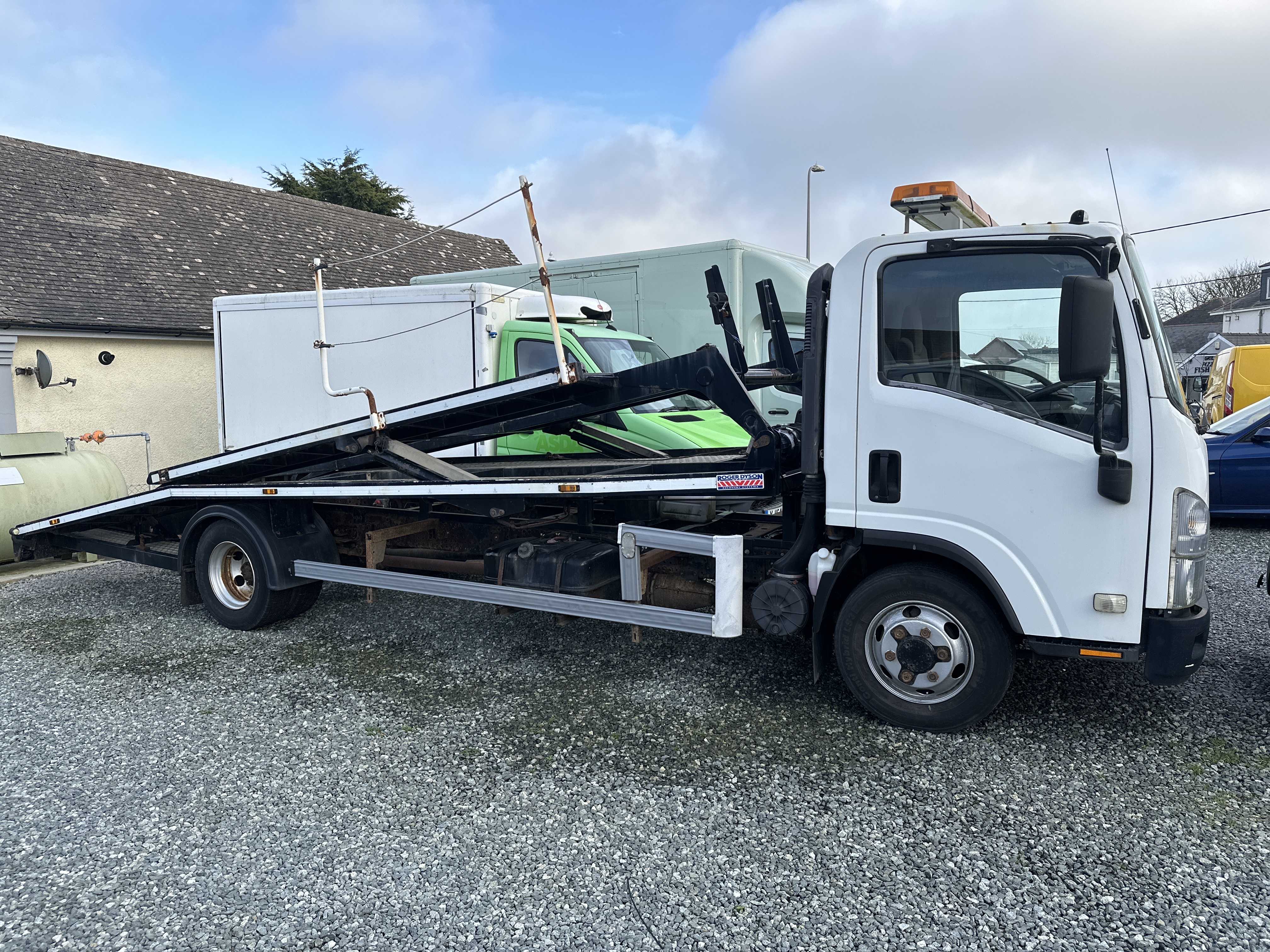  ISUZU TRUCK TWIN CAR TRANSPORTER for sale at Mike Howlin Motor Sales Pembrokeshire