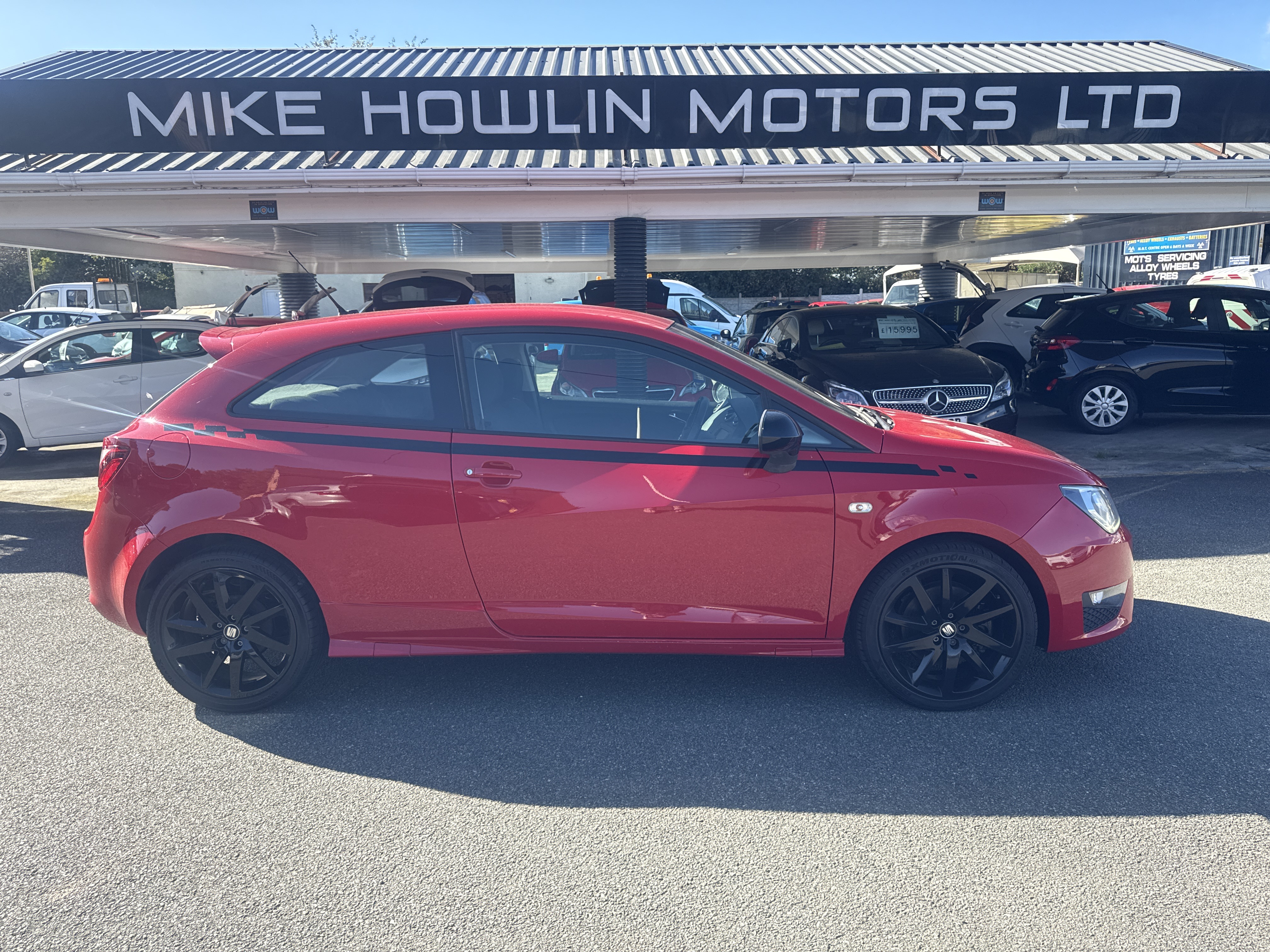  SEAT IBIZA  FR TECHNOLOGY TSI for sale at Mike Howlin Motor Sales Pembrokeshire