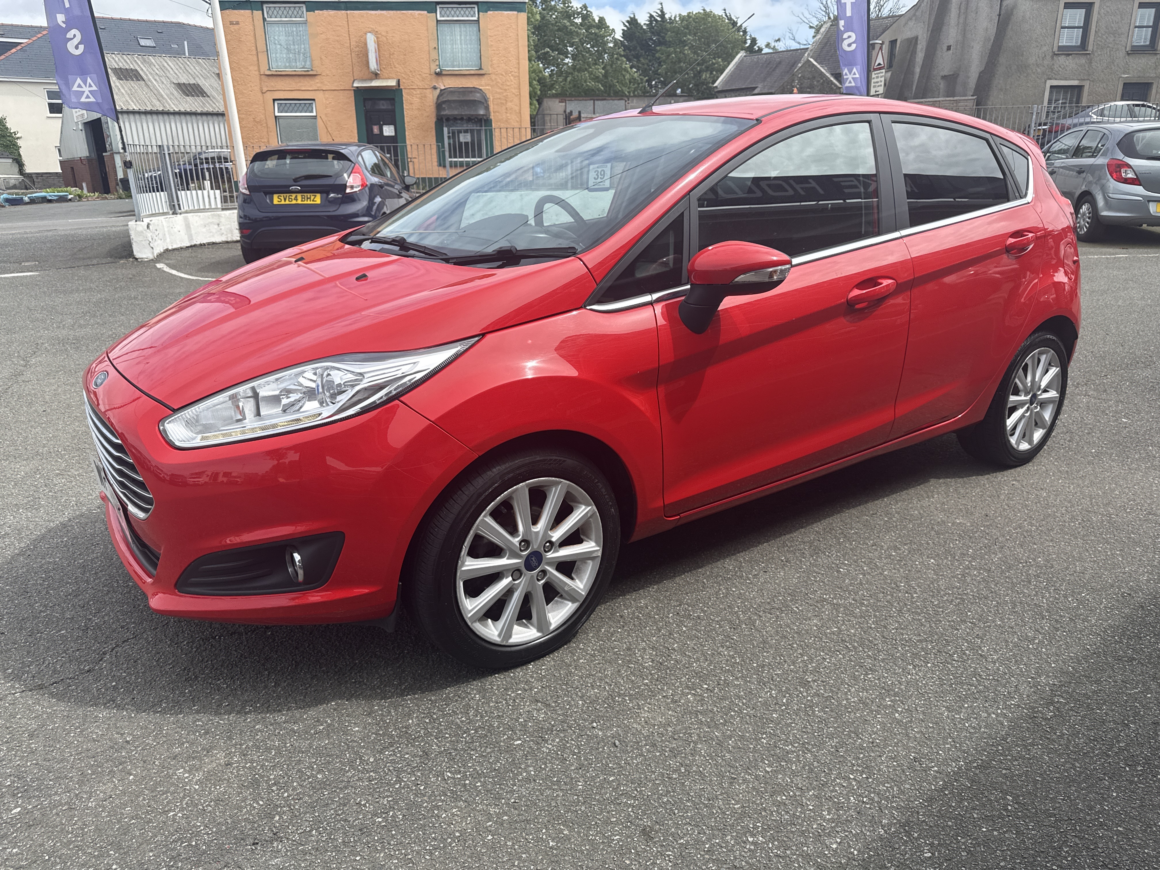 Ford FIESTA TITANIUM TURBO for sale at Mike Howlin Motor Sales Pembrokeshire