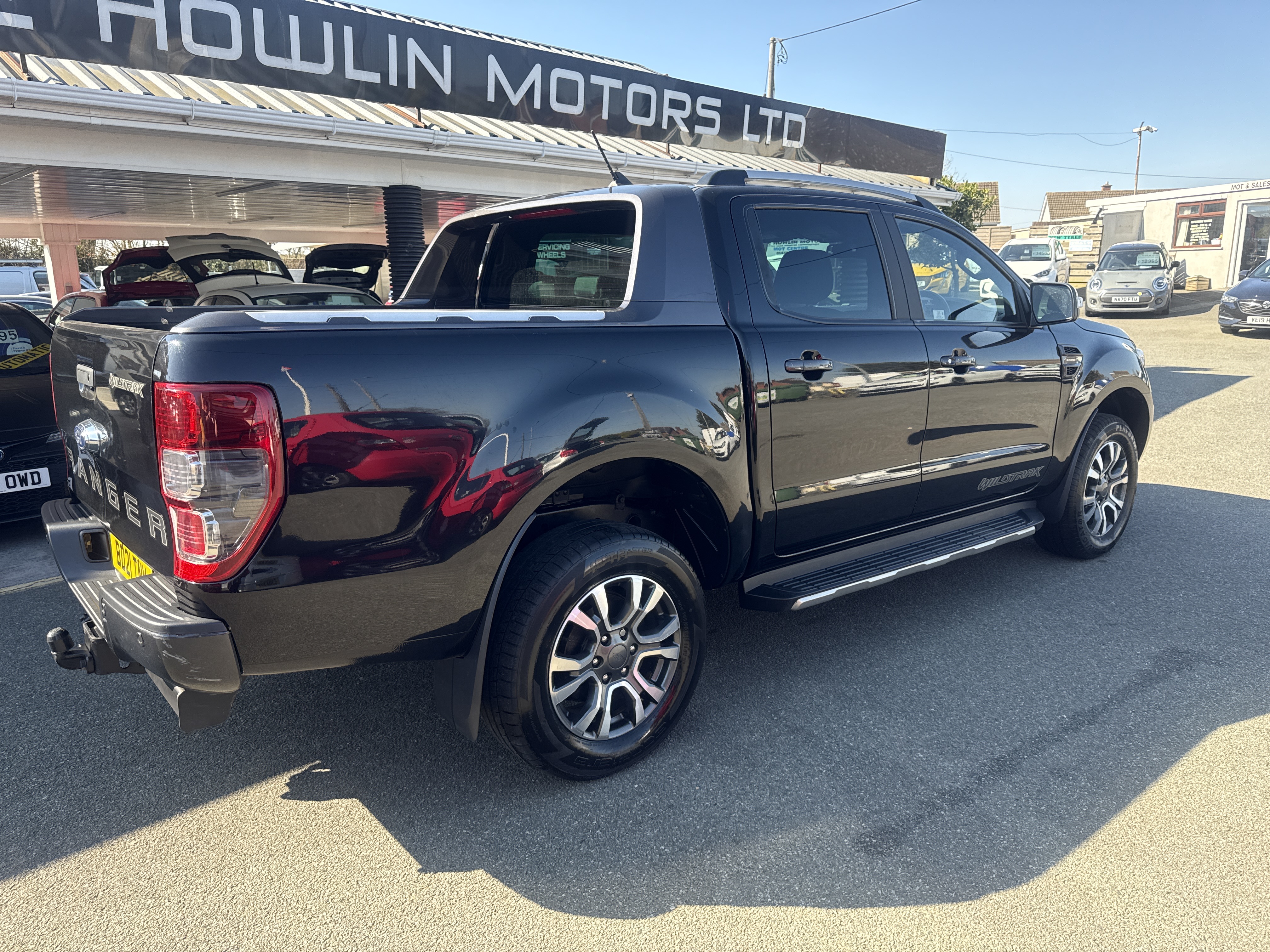 Ford RANGER WILDTRAK ECOBLUE 4x4 for sale at Mike Howlin Motor Sales Pembrokeshire