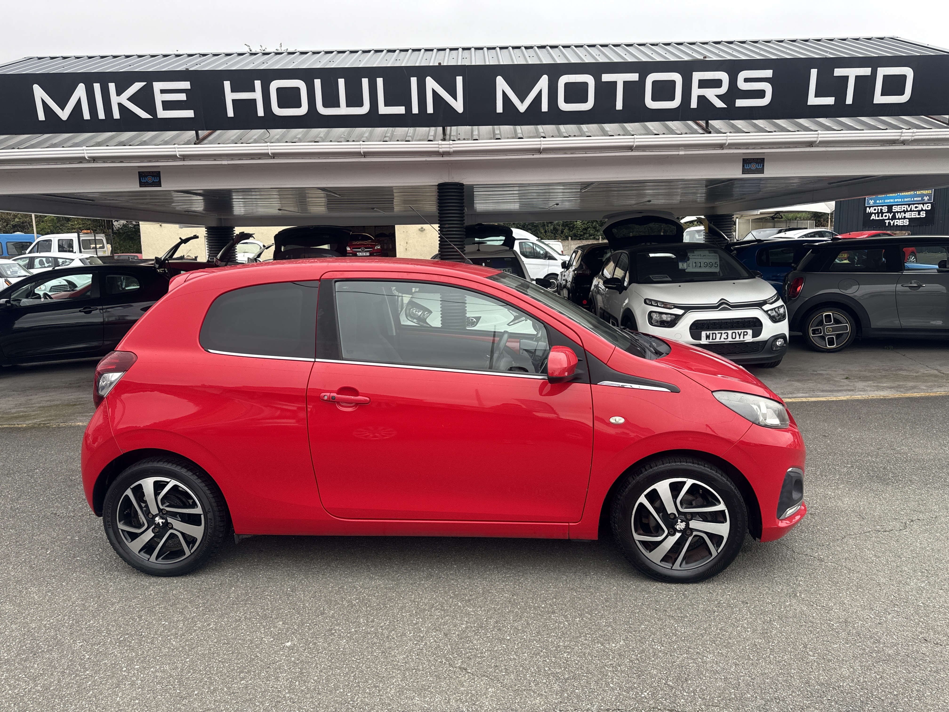 Peugeot 108 ALLURE for sale at Mike Howlin Motor Sales Pembrokeshire