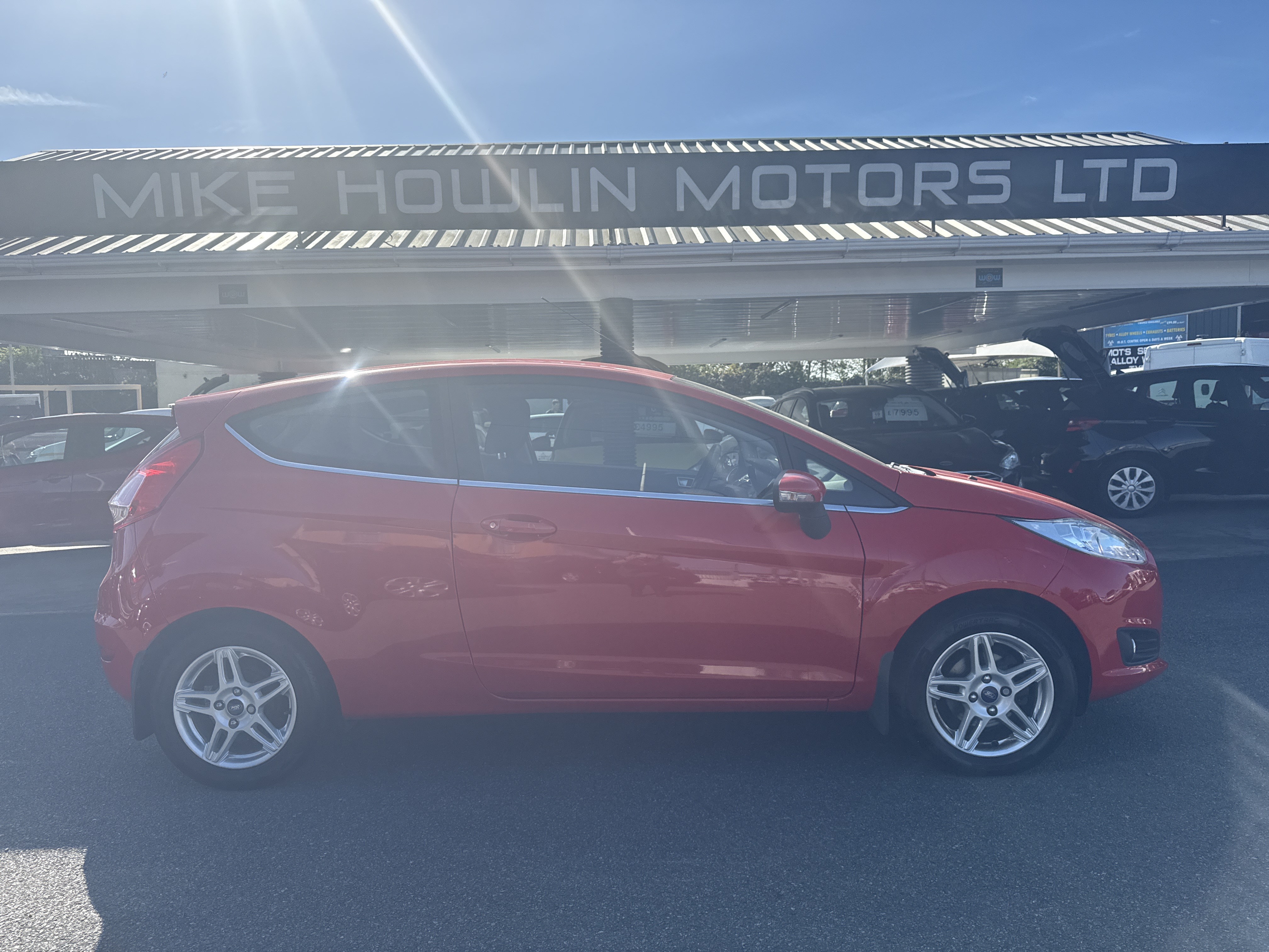 Ford FIESTA ZETEC  for sale at Mike Howlin Motor Sales Pembrokeshire