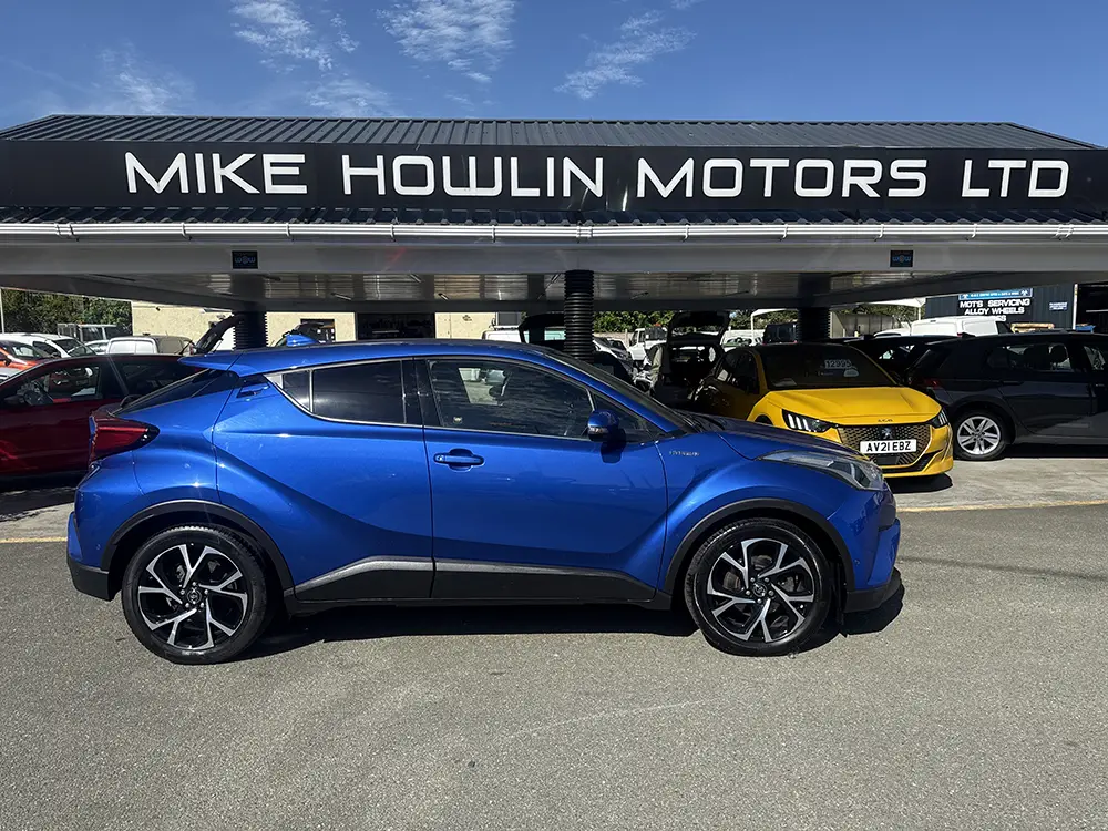 Toyota C-HR HYBRID 122 DESIGN for sale at Mike Howlin Motor Sales Pembrokeshire